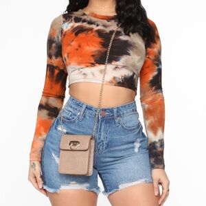 Tie Dye Crop Top